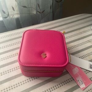 Simply Southern Hot Pink Jewelry Case